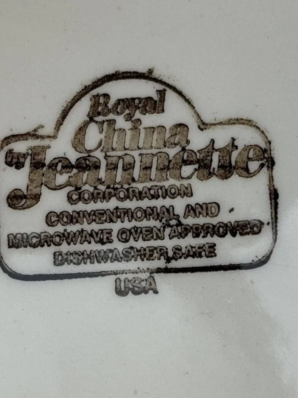 Vintage Royal China Pizza Di Casa Deep Dish Pizza Pie Plate Recipe Baker USA 11